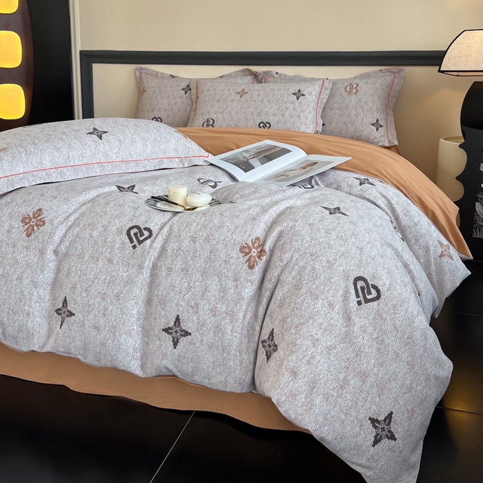 91家纺网 家纺一手货源 找家纺 艾迪尚家纺 2025新款生态全棉磨毛印花四件套--单被套 库洛