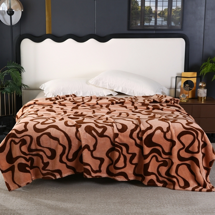 91家纺网 家纺一手货源 找家纺 （总）巴木赫 2024新款法兰绒舒棉绒熊猫绒毛毯