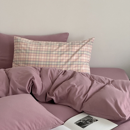 91家纺网 家纺一手货源 找家纺 （总）佳汐蓝家纺 2024新款A类针织棉全棉新疆长绒棉澳棉四件套