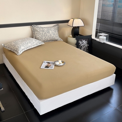 91家纺网 家纺一手货源 找家纺 （总）艾迪尚家纺 2025新款生态全棉磨毛印花四件套--单床笠