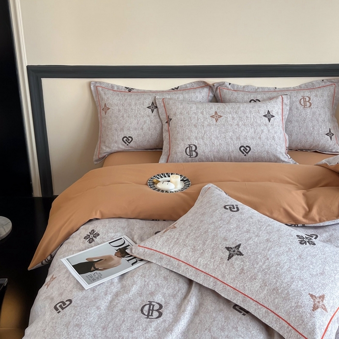 91家纺网 家纺一手货源 找家纺 艾迪尚家纺 2025新款生态全棉磨毛印花四件套 库洛