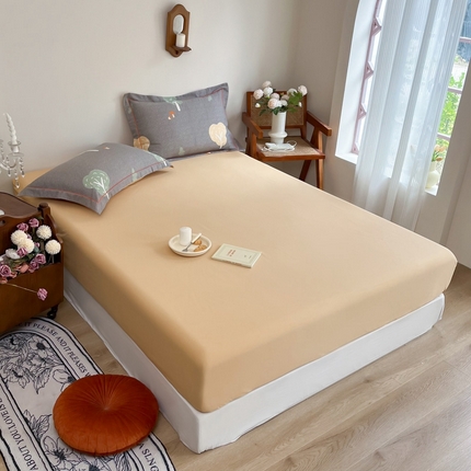 91家纺网 家纺一手货源 找家纺 （总）艾迪尚家纺 2025新款生态全棉磨毛印花四件套--单床笠