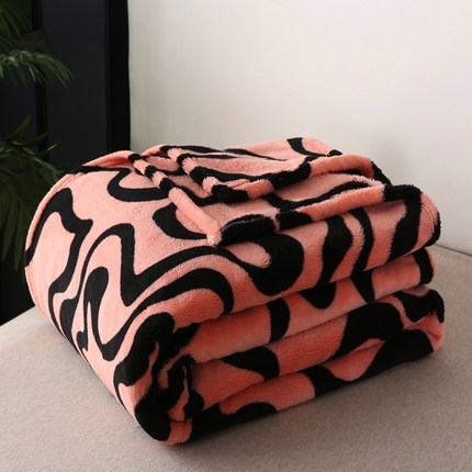 91家纺网 家纺一手货源 找家纺 （总）巴木赫 2024新款法兰绒舒棉绒熊猫绒毛毯