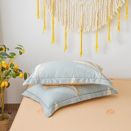 91家纺网 家纺一手货源 找家纺 （总）艾迪尚家纺 2025新款生态全棉磨毛印花四件套--单枕套