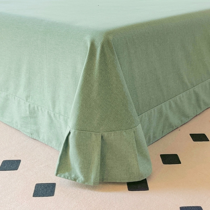 91家纺网 家纺一手货源 找家纺 艾迪尚家纺 2025新款生态全棉磨毛印花四件套 心动时刻