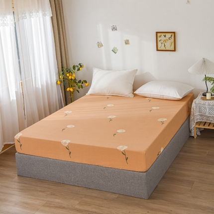 91家纺网 家纺一手货源 找家纺 （总）艾迪尚家纺 2025新款生态全棉磨毛印花四件套--单床笠