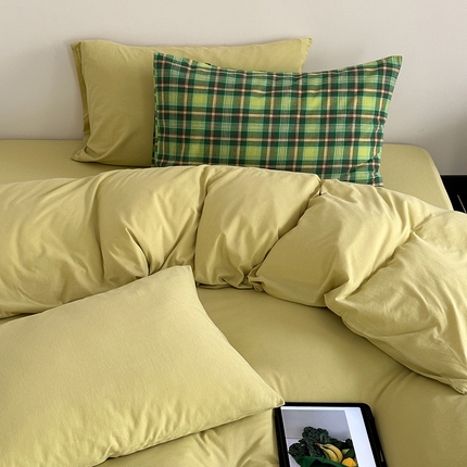 91家纺网 家纺一手货源 找家纺 （总）佳汐蓝家纺 2024新款A类针织棉全棉新疆长绒棉澳棉四件套