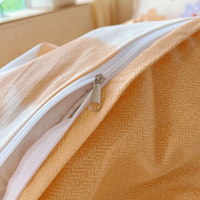 91家纺网 家纺一手货源 找家纺 艾迪尚家纺 2025新款生态全棉磨毛印花四件套 时光向暖—米