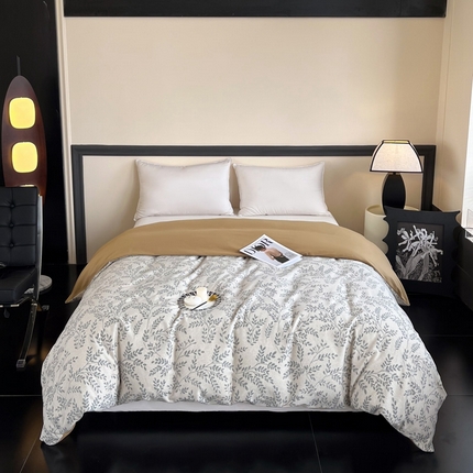 91家纺网 家纺一手货源 找家纺 （总）艾迪尚家纺 2025新款生态全棉磨毛印花四件套--单被套