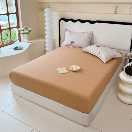 91家纺网 家纺一手货源 找家纺 （总）艾迪尚家纺 2025新款生态全棉磨毛印花四件套--单床笠