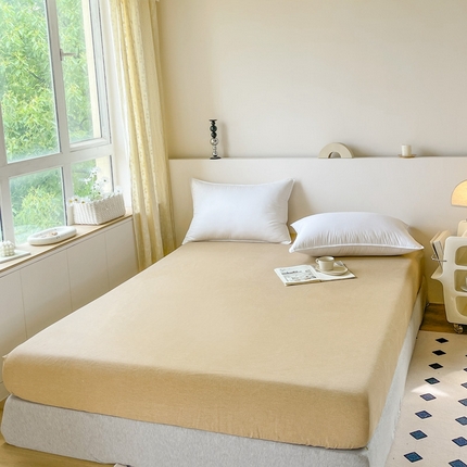 91家纺网 家纺一手货源 找家纺 （总）艾迪尚家纺 2025新款生态全棉磨毛印花四件套--单床笠