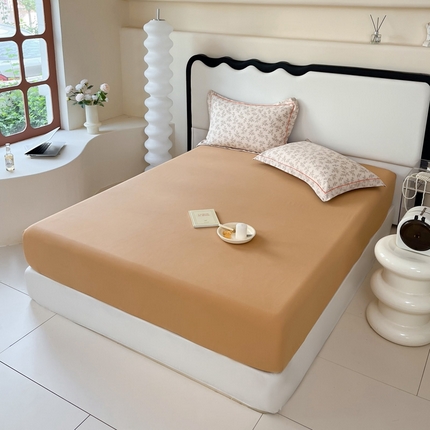 91家纺网 家纺一手货源 找家纺 （总）艾迪尚家纺 2025新款生态全棉磨毛印花四件套--单床笠