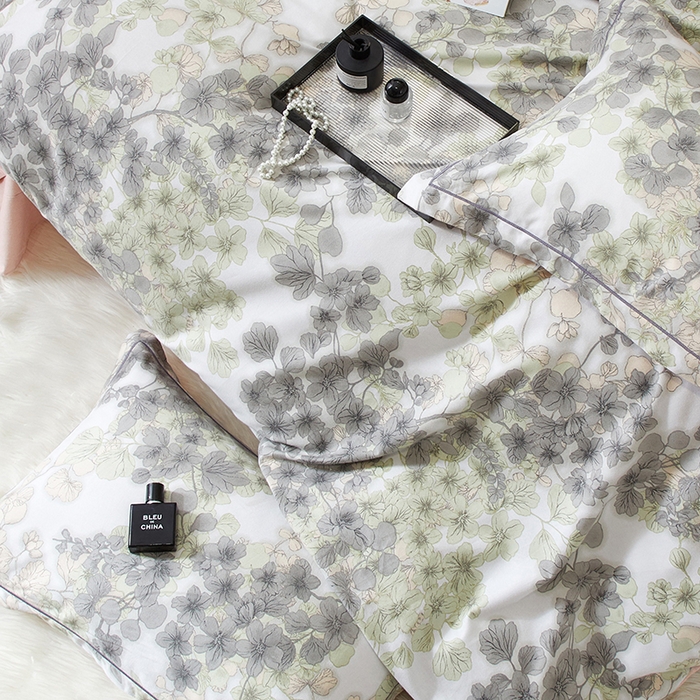 91家纺网 家纺一手货源 找家纺 帛美家纺 2024新款全棉生态磨毛印花四件套 花珊