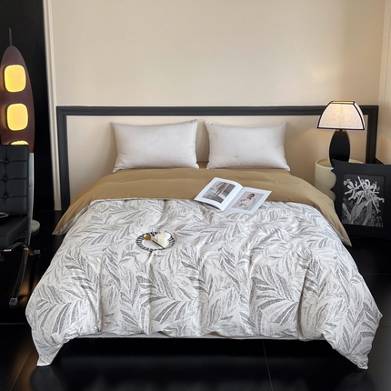 艾迪尚家纺 2025新款生态全棉磨毛印花四件套--单被套 樱若