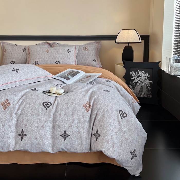 91家纺网 家纺一手货源 找家纺 艾迪尚家纺 2025新款生态全棉磨毛印花四件套--单被套 库洛