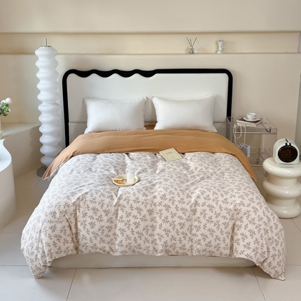 91家纺网 家纺一手货源 找家纺 （总）艾迪尚家纺 2025新款生态全棉磨毛印花四件套--单被套