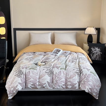 91家纺网 家纺一手货源 找家纺 （总）艾迪尚家纺 2025新款生态全棉磨毛印花四件套--单被套