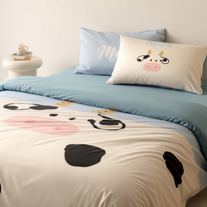 91家纺网 家纺一手货源 找家纺 雅居纺家纺 2024新款全棉印花13372大版四件套 小牛牛