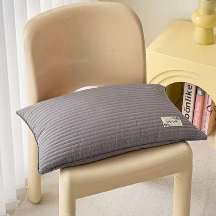 91家纺网 家纺一手货源 找家纺 （总）她喜爱枕芯枕头 2024新款全棉简约韩式砂洗荞麦枕 