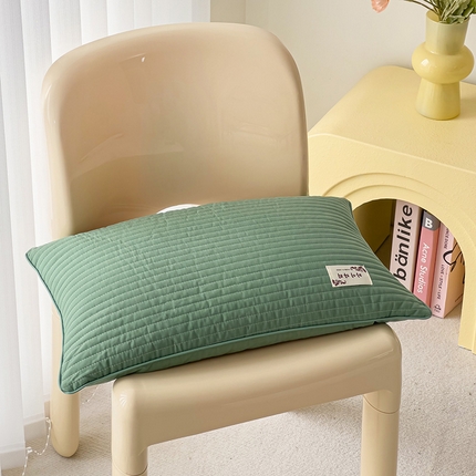 91家纺网 家纺一手货源 找家纺 （总）她喜爱枕芯枕头 2024新款全棉简约韩式砂洗荞麦枕 