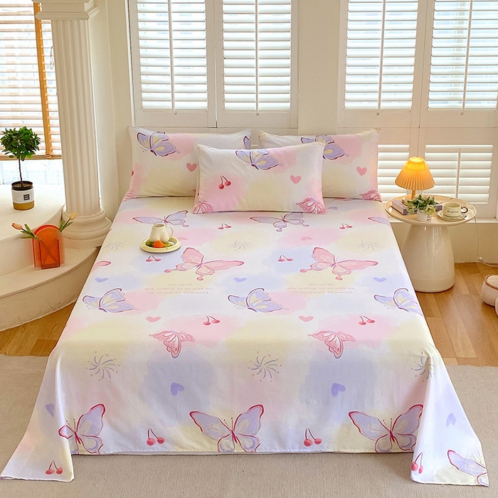 91家纺网 家纺一手货源 找家纺 （总）金鑫汇家纺 2024新款全棉印花单床单