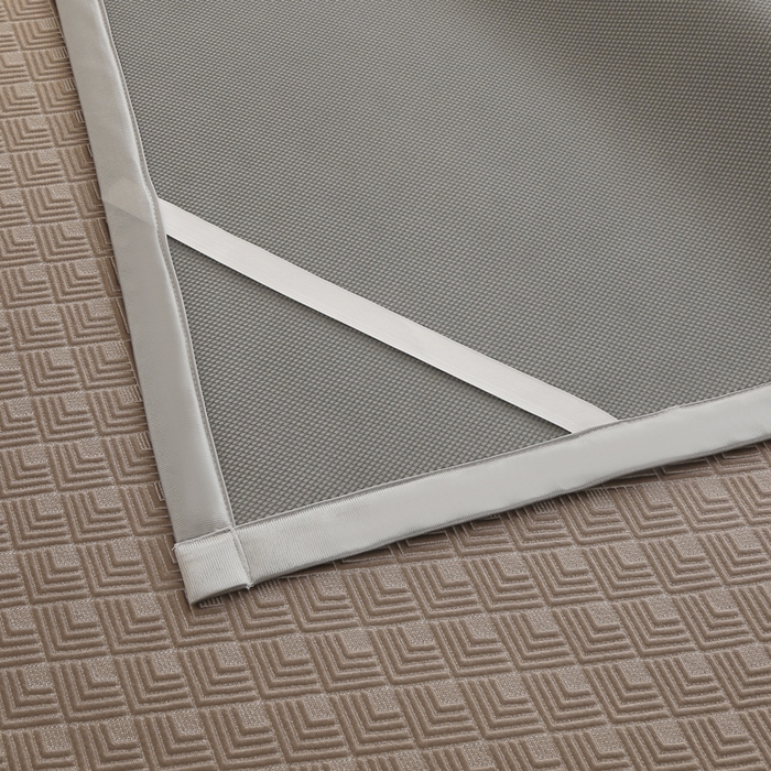 91家纺网 家纺一手货源 找家纺 畅畅家纺 2024新款冰豆豆凉豆豆3D复合PE凉席凉感丝夏季凉席床单款 经典咖