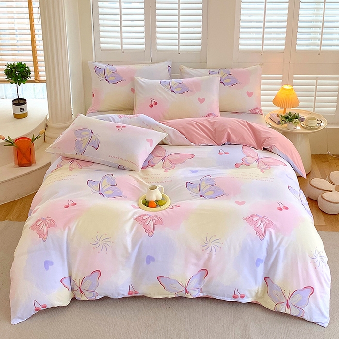 91家纺网 家纺一手货源 找家纺 （总）金鑫汇家纺 2024新款全棉印花四件套