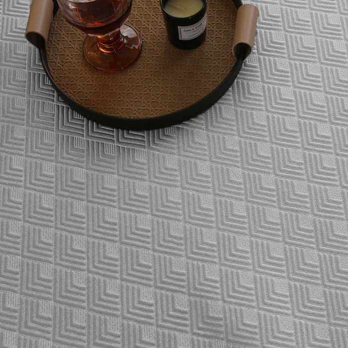 91家纺网 家纺一手货源 找家纺 畅畅家纺 2024新款冰豆豆凉豆豆3D复合PE凉席凉感丝夏季凉席床单款 气质灰