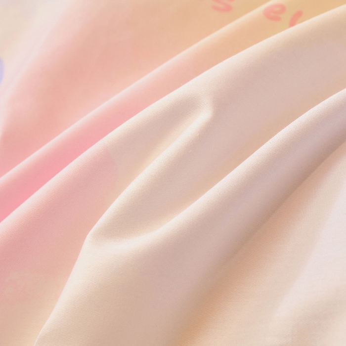 91家纺网 家纺一手货源 找家纺 金鑫汇 2024新款全棉卡通印花学生床垫套床笠系列 彩蝶飞舞