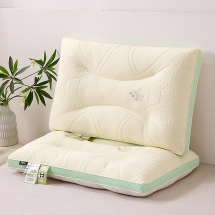 91家纺网 家纺一手货源 找家纺 （总）梦叶草 2024新款凉感丝所盼皆达冰丝乳胶层枕头枕芯