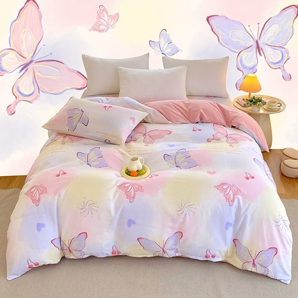 （总）金鑫汇家纺 2024新款全棉印花单被套