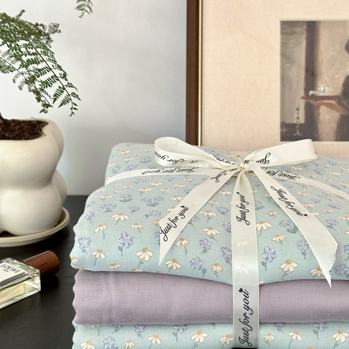 91家纺网 家纺一手货源 找家纺 吉象家纺 2024新款双层纱四件套叠拍 花千朵