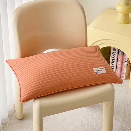 91家纺网 家纺一手货源 找家纺 （总）她喜爱枕芯枕头 2024新款全棉简约韩式砂洗荞麦枕 