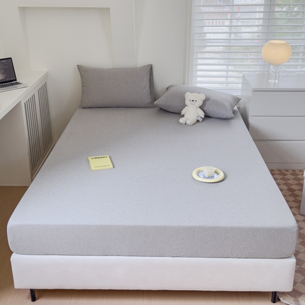 91家纺网 家纺一手货源 找家纺 （总）金丝鸟家纺 2024新款A类全棉色织水洗棉床笠系列