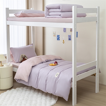 91家纺网 家纺一手货源 找家纺 （总）798家纺 2025新款全棉12868学生三件套系列-纯色