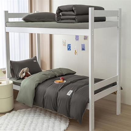 91家纺网 家纺一手货源 找家纺 （总）798家纺 2025新款全棉12868学生三件套系列-纯色