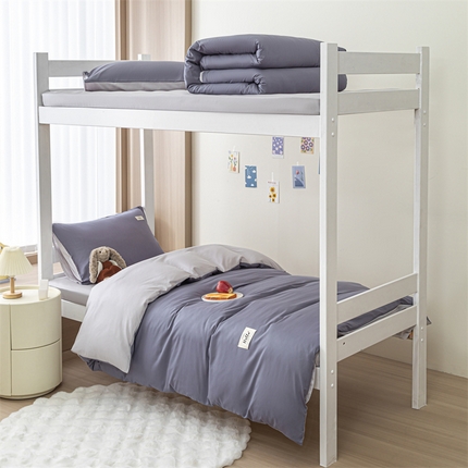 91家纺网 家纺一手货源 找家纺 （总）798家纺 2025新款全棉12868学生三件套系列-纯色