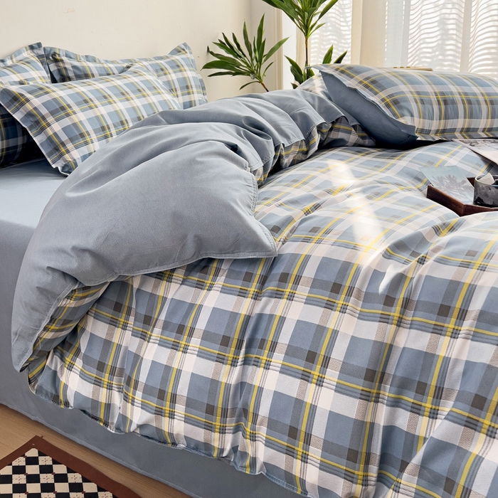 91家纺网 家纺一手货源 找家纺 赫然家纺 新款芦荟棉单品被套 兰诺希