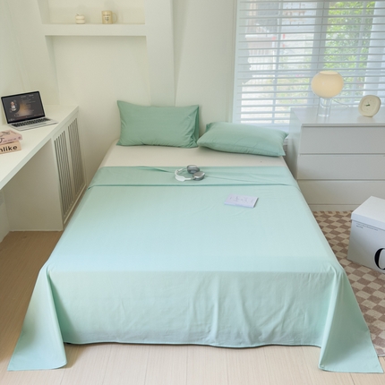 91家纺网 家纺一手货源 找家纺 （总）金丝鸟家纺 2024新款A类全棉色织水洗棉单床单系列