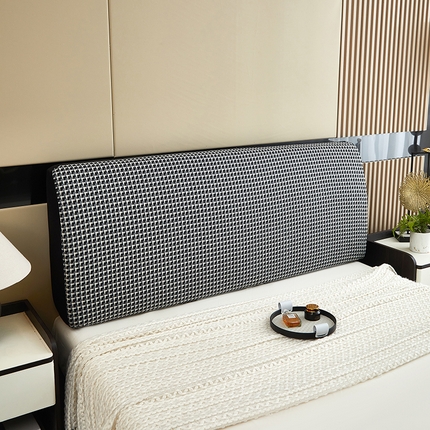 91家纺网 家纺一手货源 找家纺 （总）逐日沙发套 2024新款棉麻提花床头罩