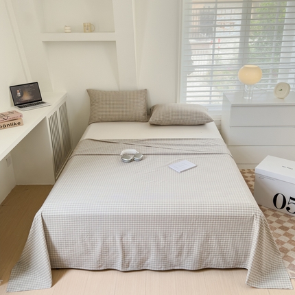 91家纺网 家纺一手货源 找家纺 （总）金丝鸟家纺 2024新款A类全棉色织水洗棉单床单系列