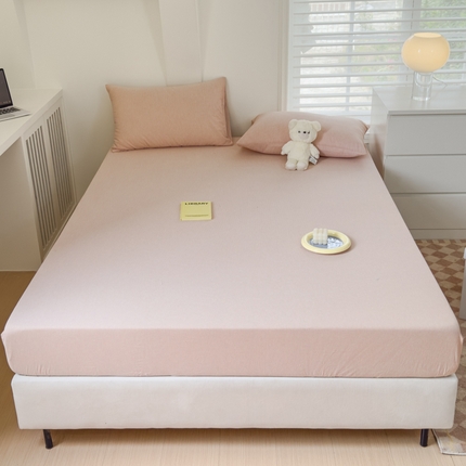 91家纺网 家纺一手货源 找家纺 （总）金丝鸟家纺 2024新款A类全棉色织水洗棉床笠系列