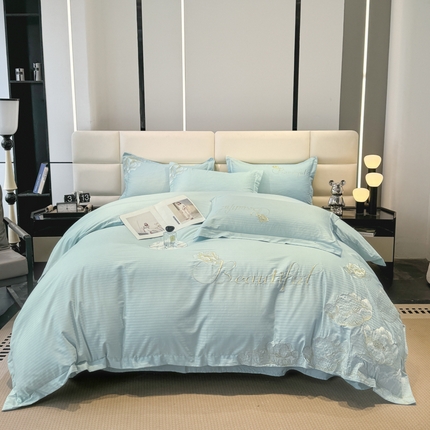 91家纺网 家纺一手货源 找家纺 （总）梧桐家居 2024新款全棉四件套-银杏系列