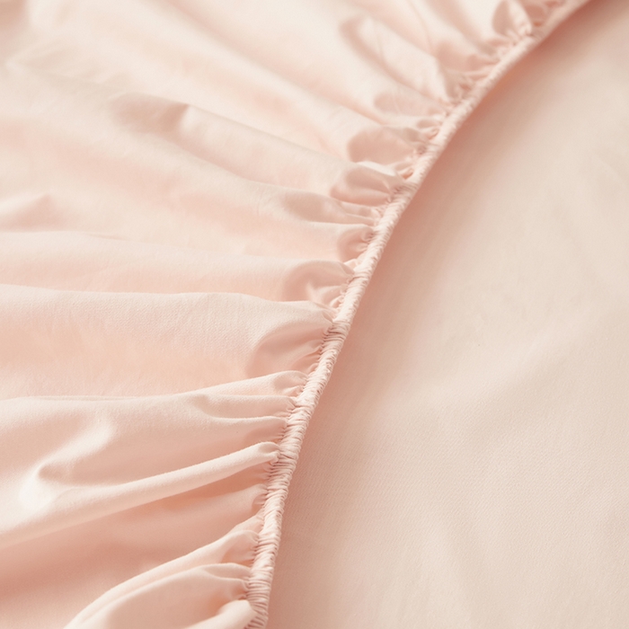 91家纺网 家纺一手货源 找家纺 荷马之梦 2024新款优趣系列—A类40s全棉绣花儿童床笠 冰激凌兔