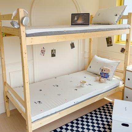 金丝鸟家纺 2024新款全棉水晶绒床垫套 小萌猫