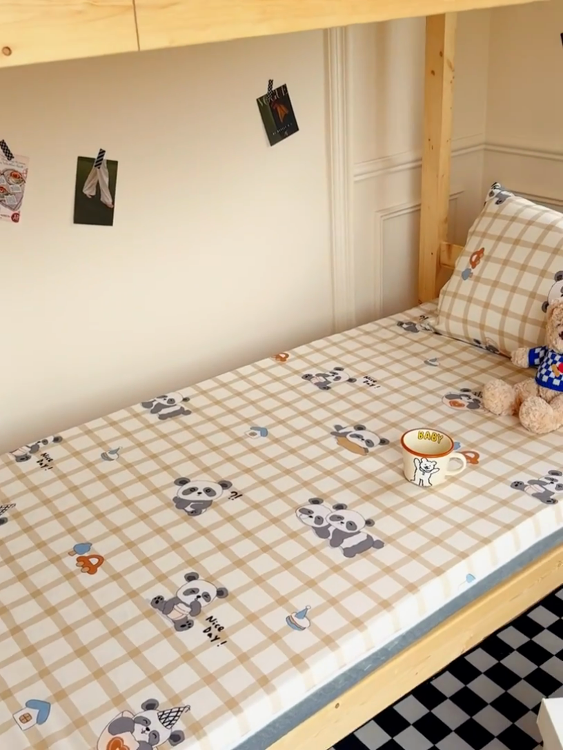 91家纺网 家纺一手货源 找家纺 （总）金丝鸟家纺 2024新款全棉水晶绒床垫套