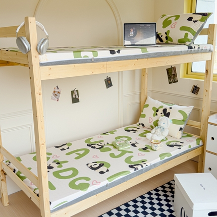 91家纺网 家纺一手货源 找家纺 （总）金丝鸟家纺 2024新款全棉水晶绒床垫套