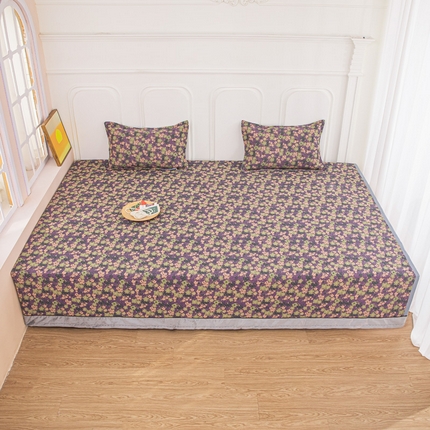 91家纺网 家纺一手货源 找家纺 手艺人沙发垫炕垫 2025新款双层纱夹棉防滑炕盖榻榻米炕垫 A12