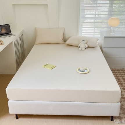 91家纺网 家纺一手货源 找家纺 （总）金丝鸟家纺 2024新款A类全棉色织水洗棉床笠系列