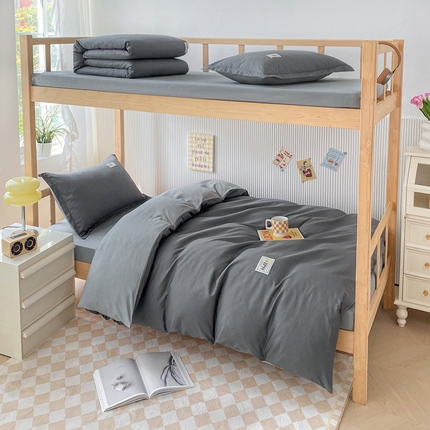 91家纺网 家纺一手货源 找家纺 （总）天之爱 2025新款开学季0.9床纯棉学生床笠三件套